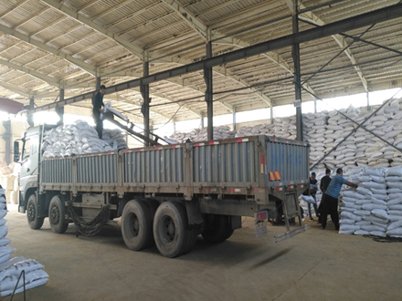 2019年56吨出口葡萄糖发货现场